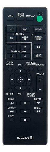 Control Remoto Rm-amu212 Para Sony Cmt-x3cd Cmt-sbt20 