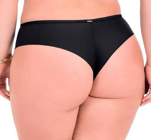 5 Calcinha Plus Size Fio Duplo Algodão 50 52 54 56 58 60  