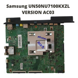 Main Board Tv Samsung Modelo Un50nu7100kxzl