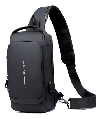 Bolso Antirrobo Terciado Seguridad Maleta Morral Urbano Usb