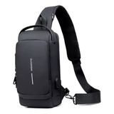 Bolso Antirrobo Terciado Seguridad Maleta Morral Urbano Usb