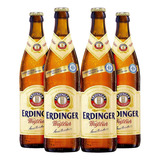 Kit Cerveja Erdinger Weissbier 500ml 4 Unidades