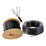 Cable Utp   Rollo  X  15 Metros  Categoria   6   Exterior