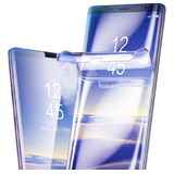 Mica Hidrogel Azul Frente+atras Para Samsung  Note 10  Lite