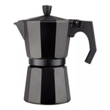 Cafetera Moka 12 Tazas Negra Ambiente Gourmet