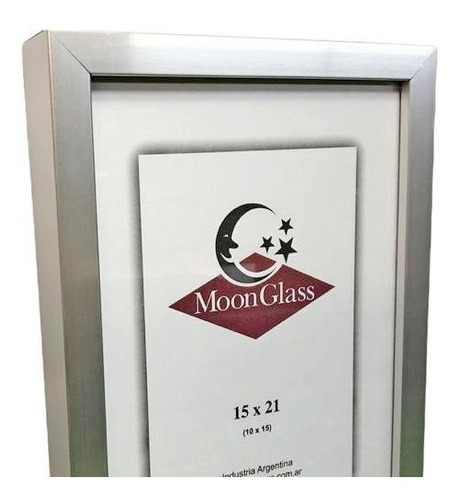 Box L 15x21 Plata Ps Ecologico Moon Glass Porta Vidrio