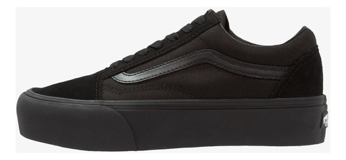 Zapatillas Vans Old Skool Plataforma Negro 100% Originales