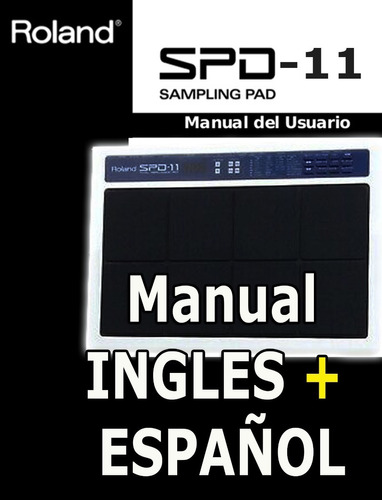 Manual Ingles Español Octapad Roland Spd 11 Pdf Envio Email