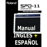 Manual Ingles Español Octapad Roland Spd 11 Pdf Envio Email
