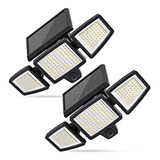 Luces Solares Para Exteriores, 210 Led 2500lm Luces Solares