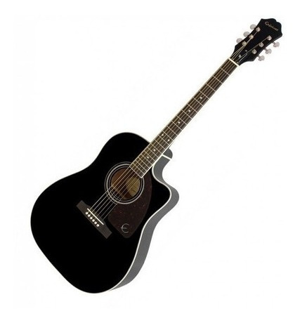 Guitarra Electroacústica EpiPhone Aj-220ce Jumbo Negra Corte