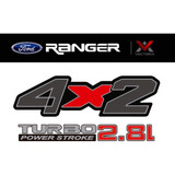 Calcos 4x2 Ford Ranger 2005-2006 + 2.8 Powerstroke