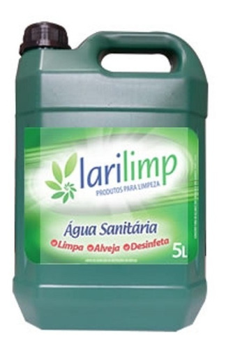 Água Sanitária Larilimp - 5 L Somente Grande São Paulo