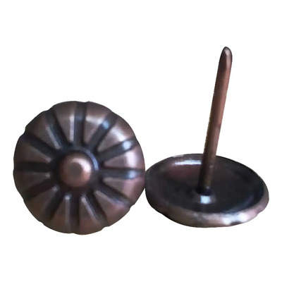 100 Tachuelas Decorativas Para Tapicería Con Forma De Cabeza | Envío gratis