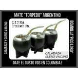 Linea Premium!mate Torpedo Argentino+bombilla Pico De Loro  