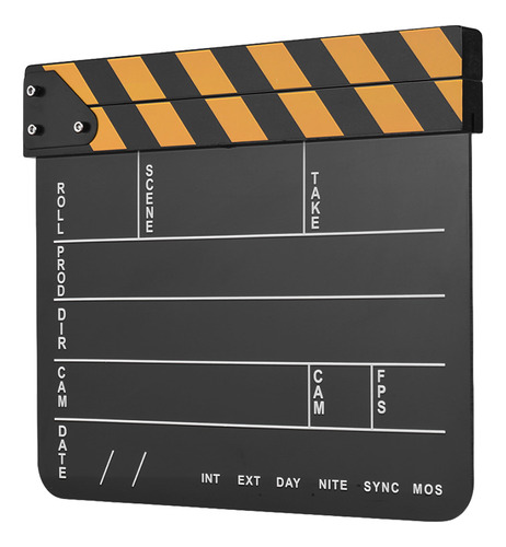 Scene Clapper Stick, Borra Con Clapboard Dry Director