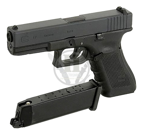 Pistola Airsoft Glock 17 Gen 4 We Green Gas 6mm Taiwan G17