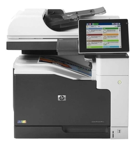 Impresora A Color Multifunción Hp Laserjet  M775dn