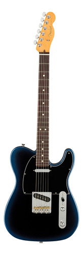 Guitarra Eléctrica Fender American Professional Ii Telecaster De Aliso Dark Night Brillante Con Diapasón De Palo De Rosa