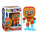 Funko Pop Gingerbread Iron Man #934 - Marvel Holiday