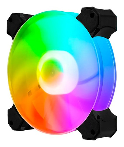 Ventilador Para Torre Gamer 12cm Rgb 6 Pines