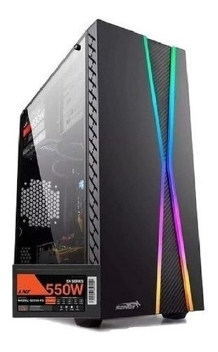 Gabinete Pc Gamer Sentey X10 Rgb Usb 3.0