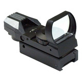 Red Dot 1x32 Trilho 11mm Preto - Hunter Airsoft