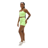 Kit Corrida Academia Feminino Wear Indrills Wear Lemon