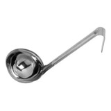 Cucharon Para Servir Acero Inox 1 Oz Mango Corto 2 Piezas