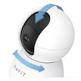 Camara Wifi 1080p Robotica Con Audio Autotracking Havit Ipc2