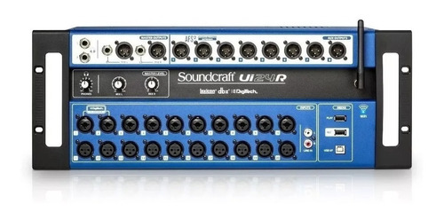 Mesa De Som Digital Soundcraft Ui24r Usb 24 Canais Wifi + Nf