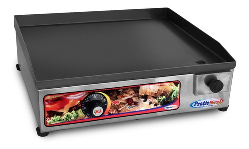 Chapa 40x35 Eletrica 1600w Profissional Lanches Em Casa