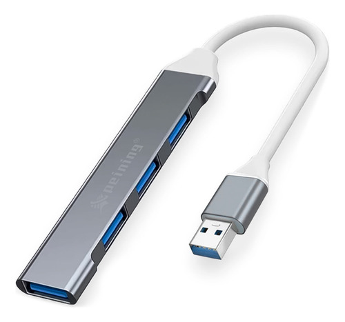 Hub Cabo Usb 3.0 Extensor 4 Portas High Speed Hd Pen Drive