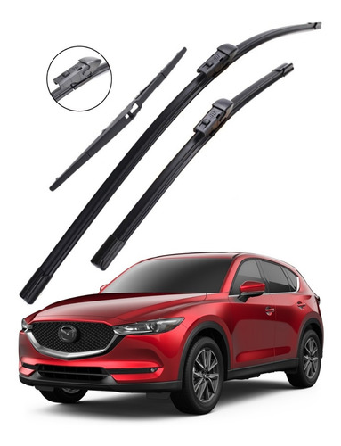 3 Plumas Limpiaparabrisa Mazda Cx5 Cx-5 2018 2019 2020 2021