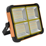 Luz De Trabajo Solar Llevada Recargable 4 Modos 300w Imperme