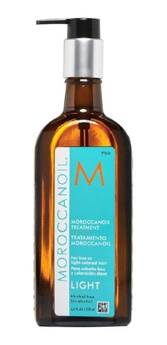 Aceite Moroccanoil 200ml Light - mL a $1580