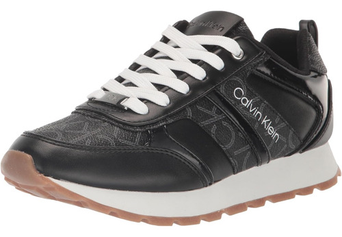 Tenis Calvin Klein Originales Mujer Comodos Casuales Negro