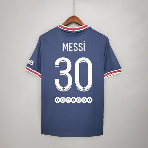 Playera Jersey Deportiva Del Psg #30 Messi Local 2020