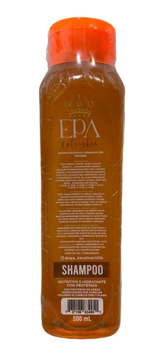 Shampoo Keratina Epa Colombia - mL a $70