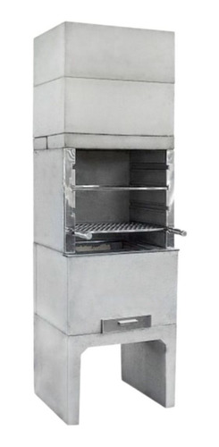 Churrasqueira Pré Moldada Predial 74cm Forno Fogões Lareiras