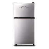  Frigobar Refrigerador Red Velvet Freezer Acero 76l 2.7 Ft³ Color Plateado