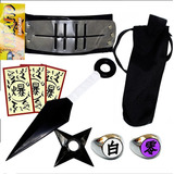 Pain Bandana Renegada + Kunai + Porta Kunai + Aneis - Naruto