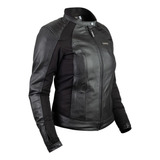 Jaqueta Feminina Moto Texx Storm Couro