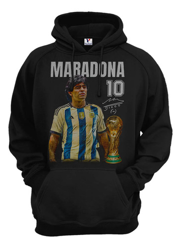 Sudadera Maradona, Unisex Capucha Y Cangurera 08