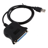 Adaptador De Impresora Paralela Usb A Db25 4 Piezas