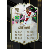 Quadro Fifa Personalizado Sua Foto Aqui Card Carta Gray 2023