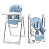 Kb Silla Alta Plegable 3 En 1 (azul) | Silla Alta Multifunci