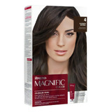 Kit Tintura Amend  Magnific Color Kit Coloração Creme Tom 4 Castanho Natural Para Cabelo