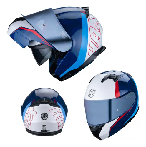 Casco Hax Amatista Wind Abatible Dot + Ece R.22.06