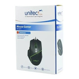 Mouse Gamer 8 Botones 6400 Dpi Unitec Fw-g670